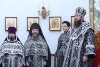 8-Литургия Преждеосвященных Даров и чин освящения колива в пятницу первой седмицы Святой Четыредесятницы