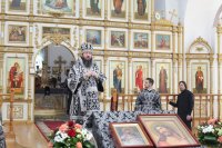 25-Литургия Преждеосвященных Даров и чин освящения колива в пятницу первой седмицы Святой Четыредесятницы