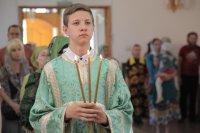 14-Накануне Святой Пятидесятницы в Свято-Андреевском кафедральном соборе было совершено праздничное Всенощное бдение
