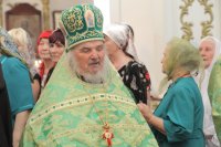 20-Накануне Святой Пятидесятницы в Свято-Андреевском кафедральном соборе было совершено праздничное Всенощное бдение