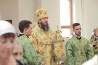 25-Накануне Святой Пятидесятницы в Свято-Андреевском кафедральном соборе было совершено праздничное Всенощное бдение