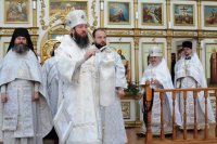 2-Служение епископа Амфилохия в день Троицкой родительской субботы