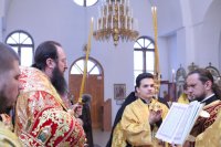 8-В канун Недели о мытаре и фарисее епископ Амфилохий возглавил служение Всенощного бдения в главном храме Рудного Алтая