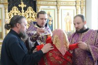 21-В субботу первой седмицы Святой Четыредесятницы епископ Амфилохий совершил Божественную Литургию в Андреевском кафедральном соборе