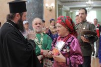 2-Епископ Амфилохий посетил фестиваль, посвященный празднику Святой Троицы