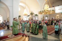 21-«Величаем Тя, Живодавче Христе, и чтим Всесвятаго Духа Твоего». День Святой Троицы в Усть-Каменогорске (+ВИДЕО)