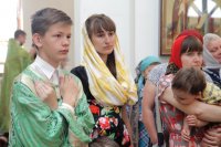 25-«Величаем Тя, Живодавче Христе, и чтим Всесвятаго Духа Твоего». День Святой Троицы в Усть-Каменогорске (+ВИДЕО)