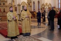 1-В Неделю 22-ю по Пятидесятнице Преосвященнейший епископ Амфилохий совершил Божественную Литургию в Андреевском кафедральном соборе