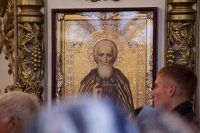 17-В Неделю 22-ю по Пятидесятнице Преосвященнейший епископ Амфилохий совершил Божественную Литургию в Андреевском кафедральном соборе