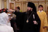 36-В Неделю 22-ю по Пятидесятнице Преосвященнейший епископ Амфилохий совершил Божественную Литургию в Андреевском кафедральном соборе