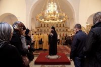 38-В Неделю 22-ю по Пятидесятнице Преосвященнейший епископ Амфилохий совершил Божественную Литургию в Андреевском кафедральном соборе