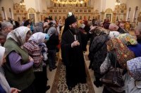 39-В Неделю 22-ю по Пятидесятнице Преосвященнейший епископ Амфилохий совершил Божественную Литургию в Андреевском кафедральном соборе