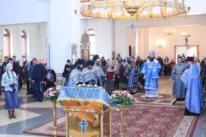 Всенощное бдение в канун праздника Благовещения Пресвятой Богородицы
