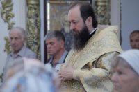 8-В Неделю 9-ю по Пятидесятнице епископ Амфилохий совершил Божественную Литургию в Андреевском кафедральном соборе