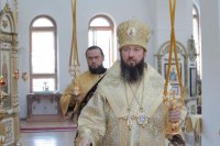 20-В Неделю 9-ю по Пятидесятнице епископ Амфилохий совершил Божественную Литургию в Андреевском кафедральном соборе