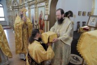 30-В Неделю 9-ю по Пятидесятнице епископ Амфилохий совершил Божественную Литургию в Андреевском кафедральном соборе