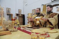 34-В Неделю 9-ю по Пятидесятнице епископ Амфилохий совершил Божественную Литургию в Андреевском кафедральном соборе