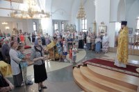 35-В Неделю 9-ю по Пятидесятнице епископ Амфилохий совершил Божественную Литургию в Андреевском кафедральном соборе