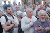 44-В Неделю 9-ю по Пятидесятнице епископ Амфилохий совершил Божественную Литургию в Андреевском кафедральном соборе