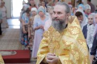 47-В Неделю 9-ю по Пятидесятнице епископ Амфилохий совершил Божественную Литургию в Андреевском кафедральном соборе