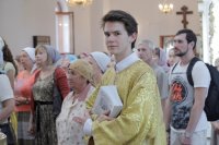 48-В Неделю 9-ю по Пятидесятнице епископ Амфилохий совершил Божественную Литургию в Андреевском кафедральном соборе