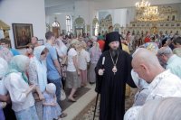51-В Неделю 9-ю по Пятидесятнице епископ Амфилохий совершил Божественную Литургию в Андреевском кафедральном соборе