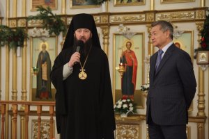 Аким Восточно-Казахстанской области поздравил православных жителей Рудного Алтая с Рождеством Христовым