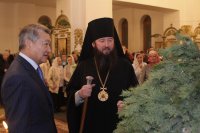 4-Аким Восточно-Казахстанской области поздравил православных жителей Рудного Алтая с Рождеством Христовым