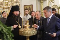 8-Аким Восточно-Казахстанской области поздравил православных жителей Рудного Алтая с Рождеством Христовым
