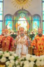22-Епископ Усть-Каменогорский и Семипалатинский Амфилохий сослужил Главе Казахстанского Митрополичьего округа перед мироточивым образом Царицы Небесной "Умягчение злых сердец" в Благовещенском соборе Павлодара