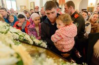 46-Епископ Усть-Каменогорский и Семипалатинский Амфилохий сослужил Главе Казахстанского Митрополичьего округа перед мироточивым образом Царицы Небесной "Умягчение злых сердец" в Благовещенском соборе Павлодара