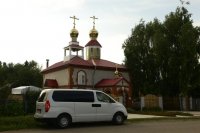 2-Рождество Предтечи и Крестителя Господня Иоанна. Управляющий Усть-Каменогорской епархией совершил Литургию в Иоанно-Предтеченском храме п. Первомайский.