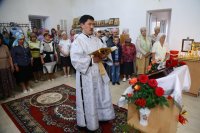 19-Рождество Предтечи и Крестителя Господня Иоанна. Управляющий Усть-Каменогорской епархией совершил Литургию в Иоанно-Предтеченском храме п. Первомайский.