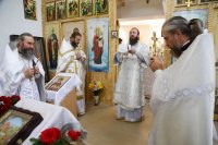 24-Рождество Предтечи и Крестителя Господня Иоанна. Управляющий Усть-Каменогорской епархией совершил Литургию в Иоанно-Предтеченском храме п. Первомайский.