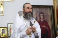26-Рождество Предтечи и Крестителя Господня Иоанна. Управляющий Усть-Каменогорской епархией совершил Литургию в Иоанно-Предтеченском храме п. Первомайский.