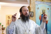 28-Рождество Предтечи и Крестителя Господня Иоанна. Управляющий Усть-Каменогорской епархией совершил Литургию в Иоанно-Предтеченском храме п. Первомайский.