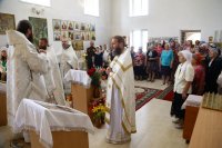 34-Рождество Предтечи и Крестителя Господня Иоанна. Управляющий Усть-Каменогорской епархией совершил Литургию в Иоанно-Предтеченском храме п. Первомайский.