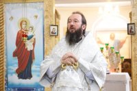 35-Рождество Предтечи и Крестителя Господня Иоанна. Управляющий Усть-Каменогорской епархией совершил Литургию в Иоанно-Предтеченском храме п. Первомайский.