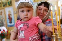 37-Рождество Предтечи и Крестителя Господня Иоанна. Управляющий Усть-Каменогорской епархией совершил Литургию в Иоанно-Предтеченском храме п. Первомайский.