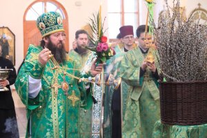 Всенощное бдение в канун празднования Входа Господня в Иерусалим