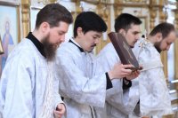 2-Служение епископа Амфилохия в Лазареву Субботу