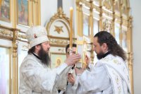7-Служение епископа Амфилохия в Лазареву Субботу