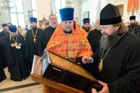 7-	 Мироточивый образ Божией Матери «Умягчение злых сердец» прибыл на землю Рудного Алтая