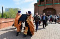 11-	 Мироточивый образ Божией Матери «Умягчение злых сердец» прибыл на землю Рудного Алтая