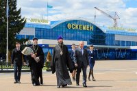 14-	 Мироточивый образ Божией Матери «Умягчение злых сердец» прибыл на землю Рудного Алтая