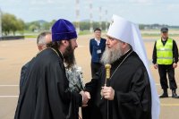 16-	 Мироточивый образ Божией Матери «Умягчение злых сердец» прибыл на землю Рудного Алтая