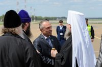 17-	 Мироточивый образ Божией Матери «Умягчение злых сердец» прибыл на землю Рудного Алтая