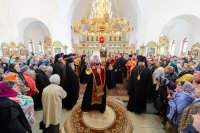 36-	 Мироточивый образ Божией Матери «Умягчение злых сердец» прибыл на землю Рудного Алтая