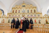 43-	 Мироточивый образ Божией Матери «Умягчение злых сердец» прибыл на землю Рудного Алтая