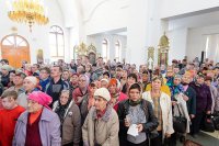 44-	 Мироточивый образ Божией Матери «Умягчение злых сердец» прибыл на землю Рудного Алтая